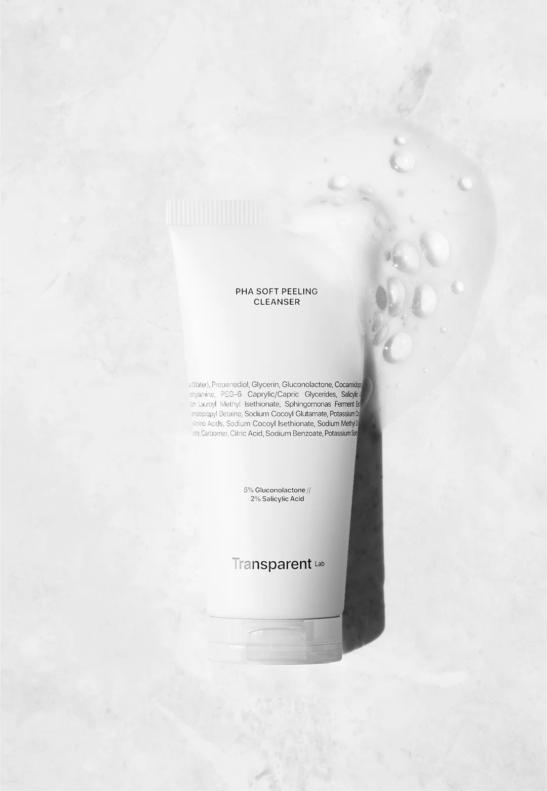TRANSPARENT LAB | PHA Soft Peeling Cleanser - 150ml