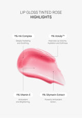 TRANSPARENT LAB | Tinted Lip Gloss Rose - 15ml - imagen 6
