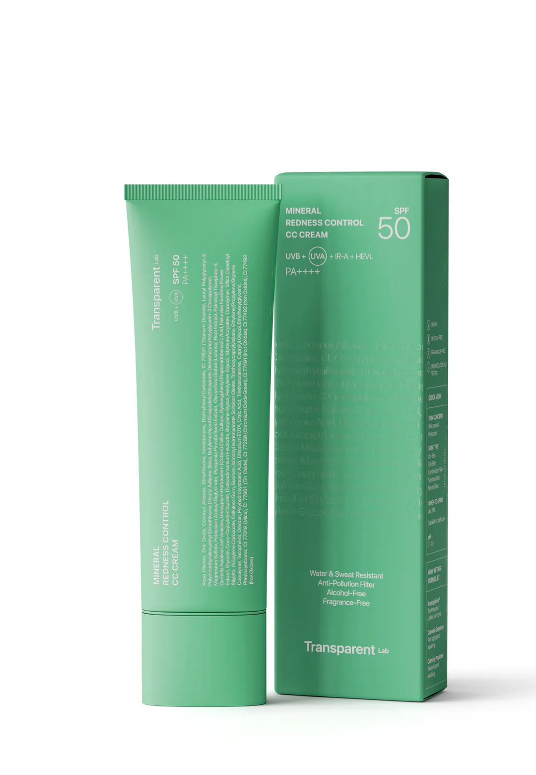 TRANSPARENT LAB | Mineral Redness Control CC Cream - 45ml