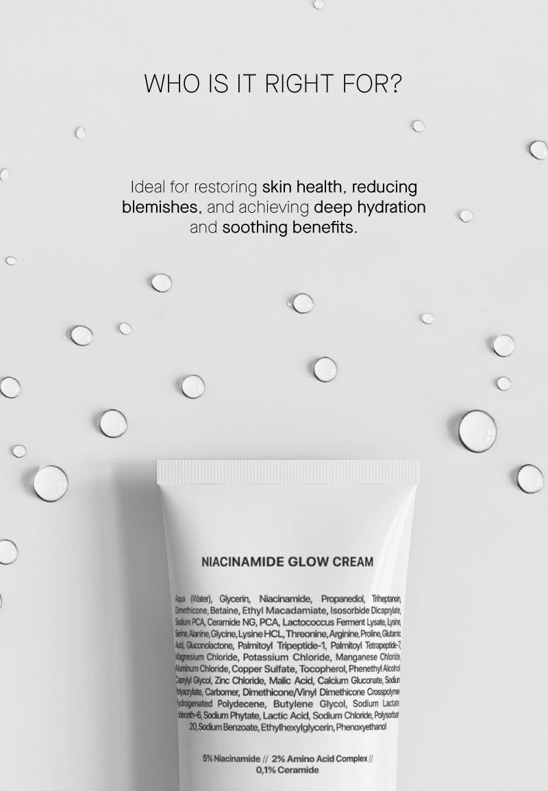 TRANSPARENT LAB | Niacinamide Glow Cream - 50ml