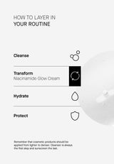 TRANSPARENT LAB | Niacinamide Glow Cream - 50ml