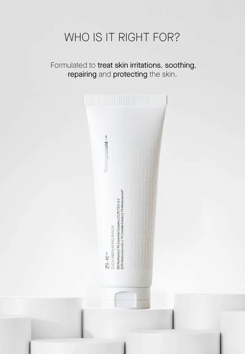 TRANSPARENT LAB | Zi-K Cica Repairing Balm - 100ml