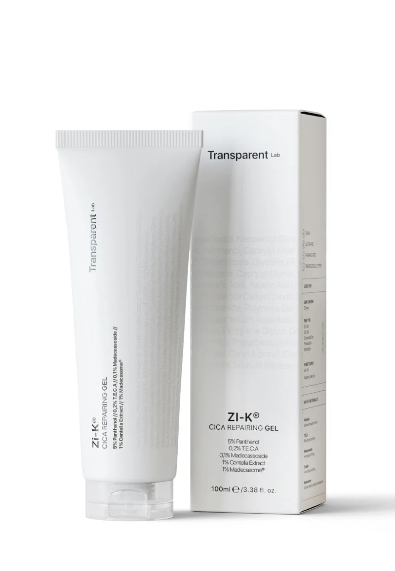 TRANSPARENT LAB | Zi-K Cica Repairing Gel - 100ml