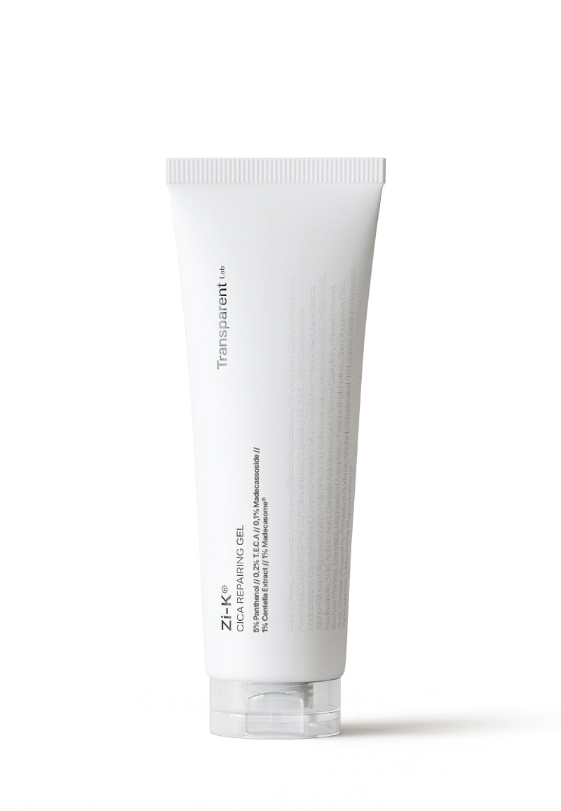TRANSPARENT LAB | Zi-K Cica Repairing Gel - 100ml