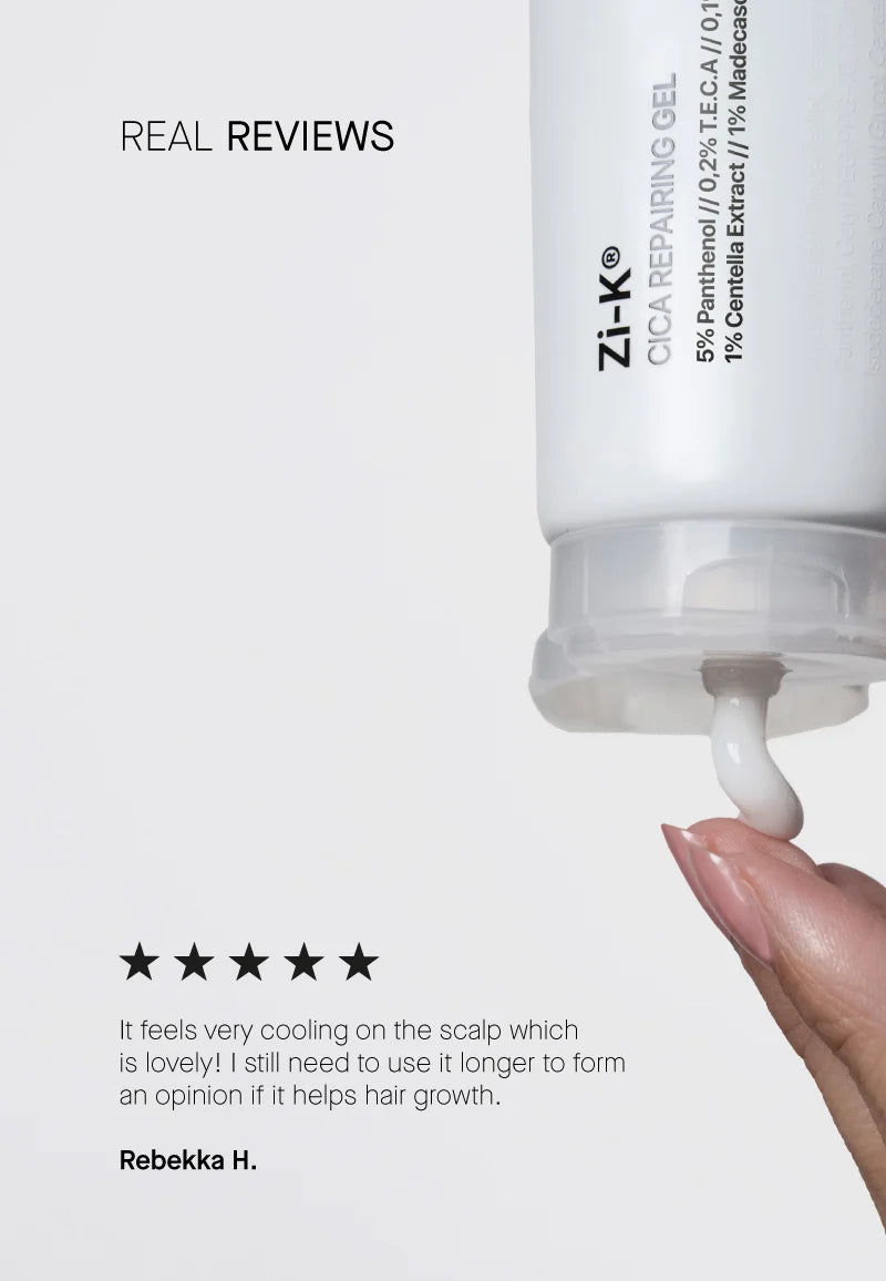 TRANSPARENT LAB | Zi-K Cica Repairing Gel - 100ml