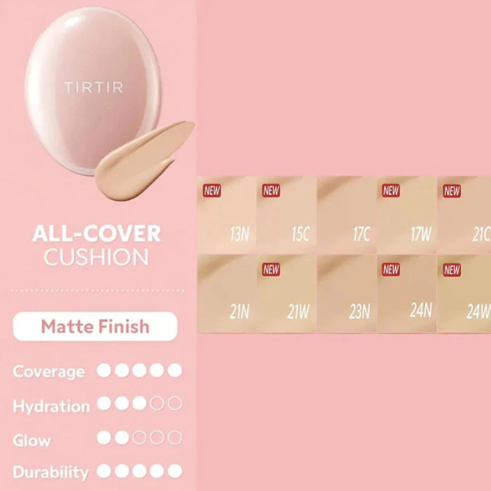 TIRTIR | Mask Fit All-Cover Cushion - 18gr
