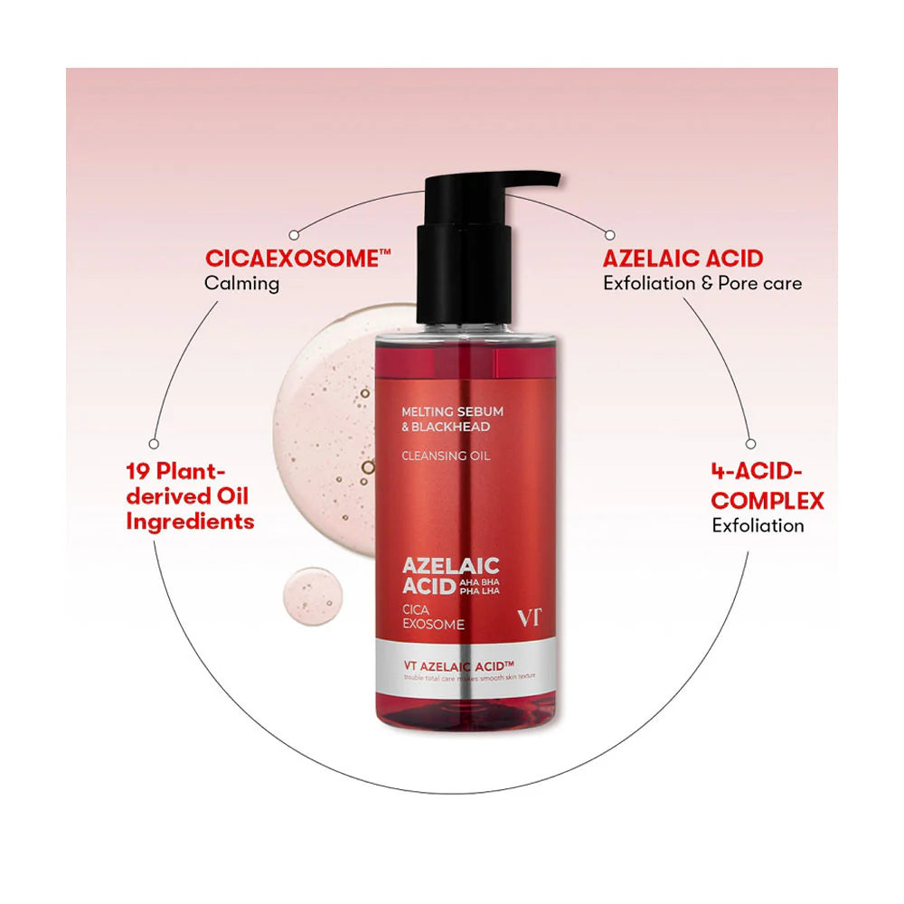 VT COSMETICS | Azelaic Acid AZ Care Cleansing Oil - 200ml