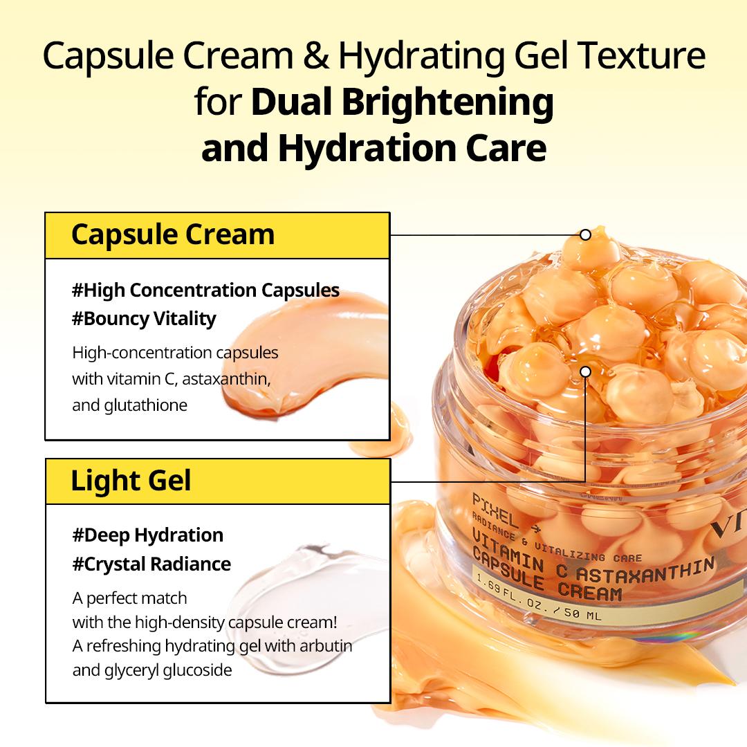 VT COSMETICS | Vitamin C Astaxanthin Capsule Cream - 50ml