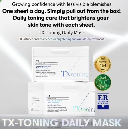 VT - Cosmetics TX‑Toning Daily Mask
