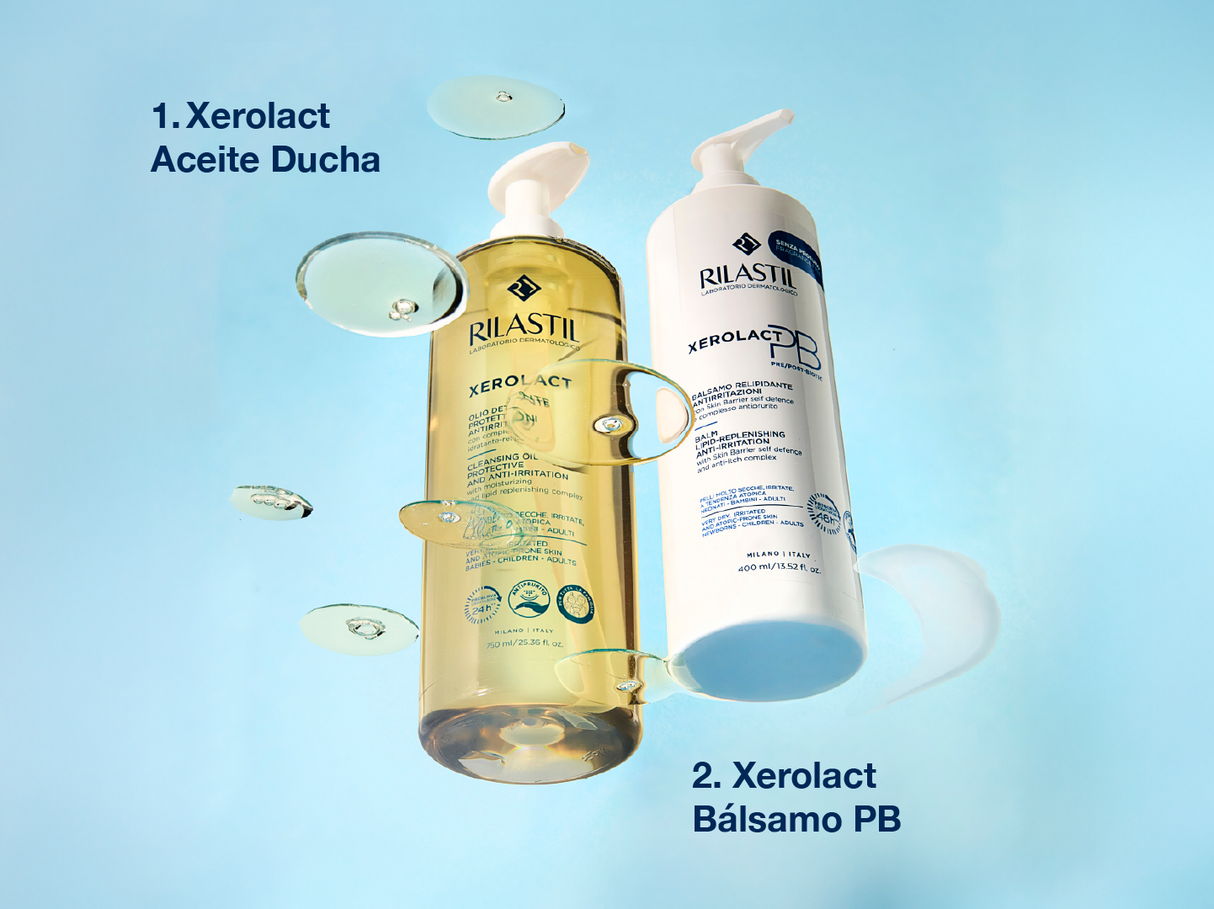 RILASTIL | Xerolact Aceite de Ducha Limpiador - 1 L