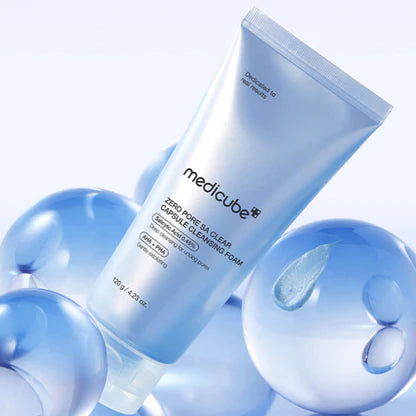 MEDICUBE | Zero Pore SA Clear Capsule Cleansing Foam - 120 gr