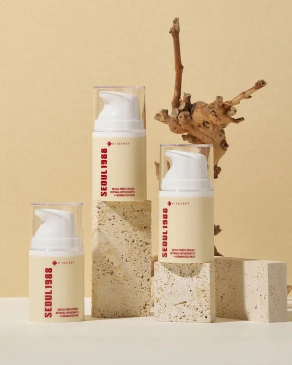 K-SECRET | Seoul 1988 Cream: Retinal Liposome 1% + Fermented Rice - 50ml