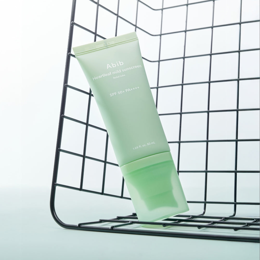 ABIB | Heartleaf Mild Sunscreen Relief Tube SPF50+ - 50ml
