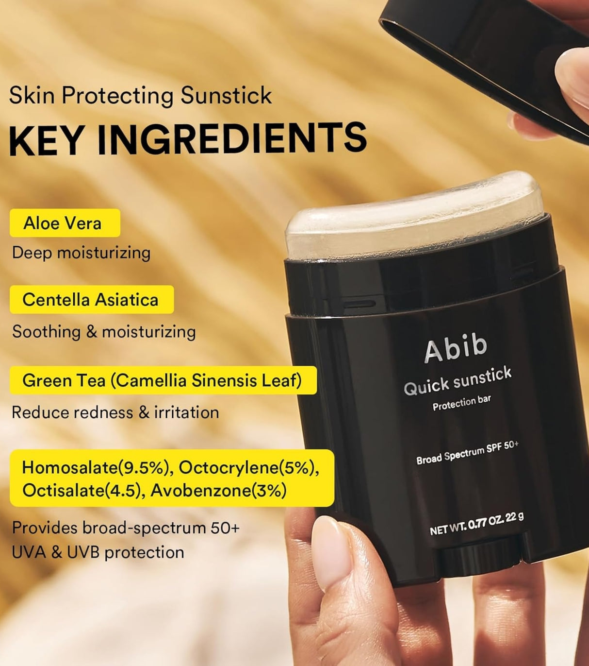 ABIB | Quick Sunstick Protection Bar SPF50+ - 22g