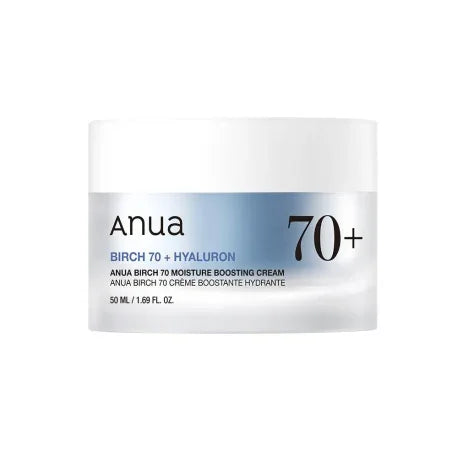 ANUA | Birch 70 + Hyaluron Moisture Boosting Cream - 50ml - InternationalCosmetic