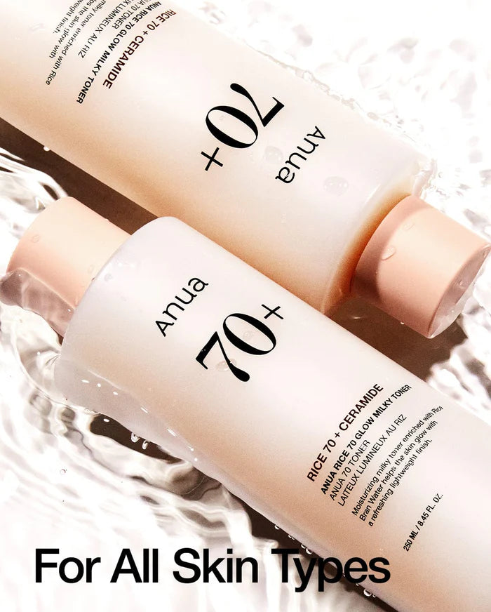 RICE 70 GLOW MILKY TONER