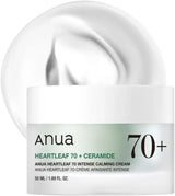 ANUA | Heartleaf 70 + Ceramide Intense Calming Cream - 50ml - InternationalCosmetic