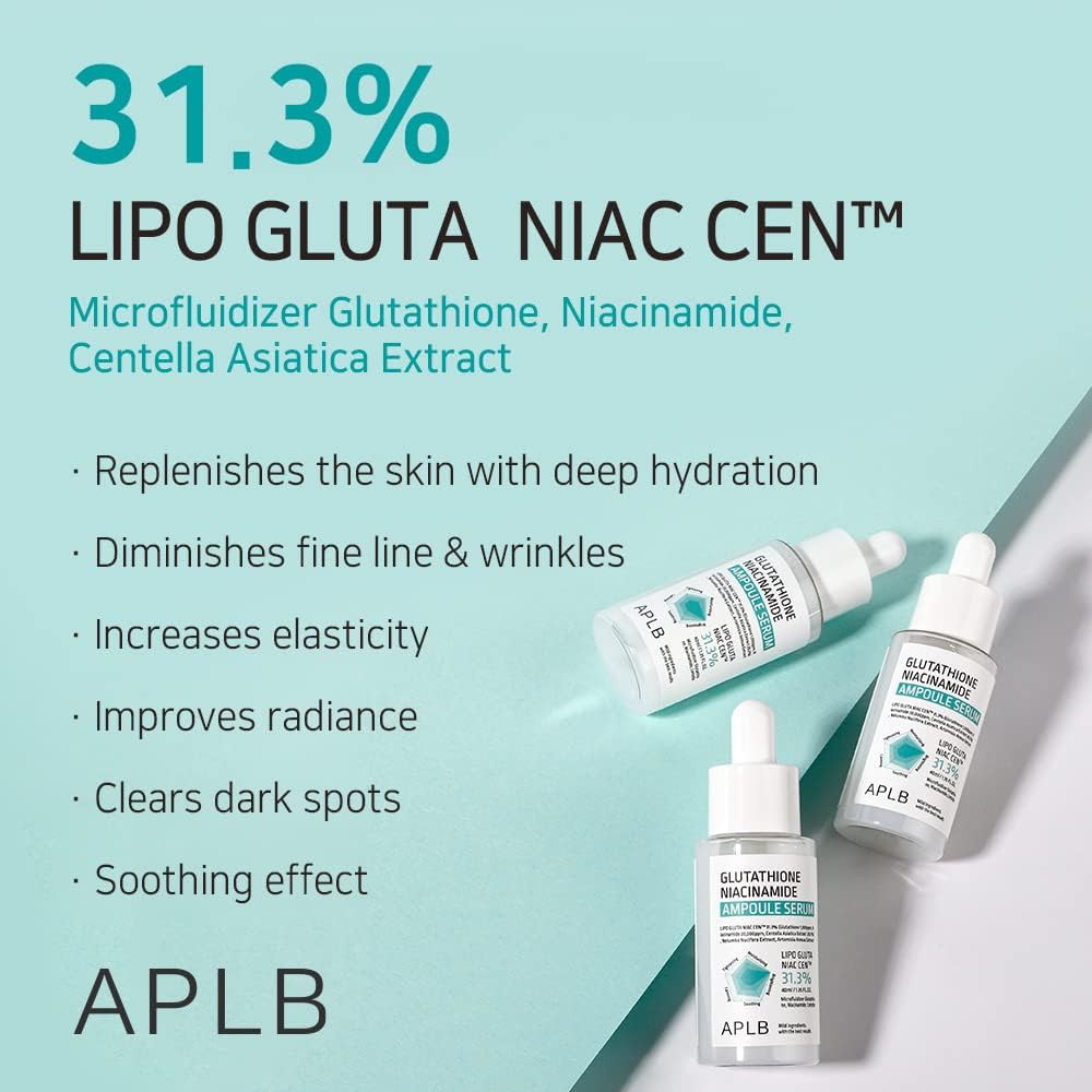 APLB | Glutathione Niacinamide Ampoule Serum - 40ml