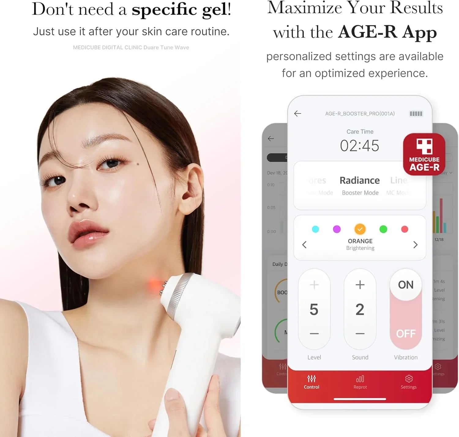 Medicube AGE-R Ultra Tune 40.68 | Dispositivo Reafirmante Premium