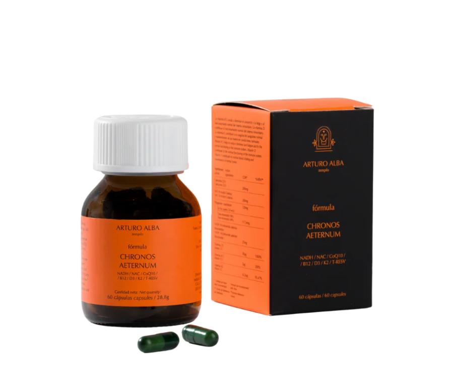 ARTURO ALBA | Chronos Aeternum - 60 cápsulas