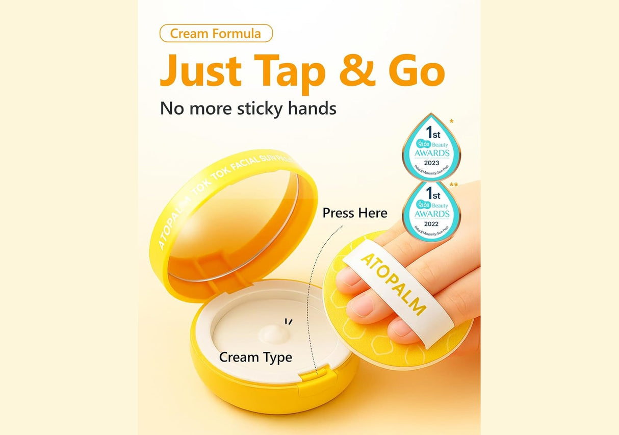 ATOPALM | Tok Tok Facial Sun Pact SPF43 - 15gr