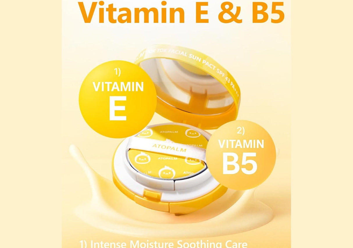 ATOPALM | Tok Tok Facial Sun Pact SPF43 - 15gr