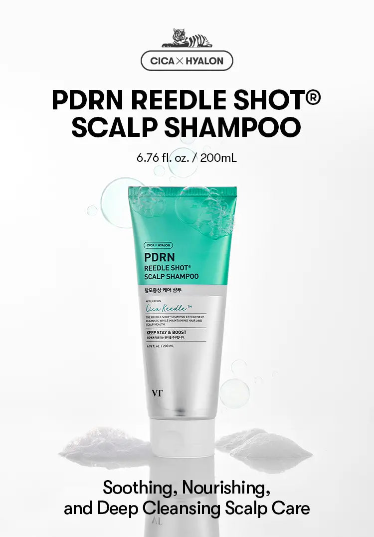 VT COSMETICS | PDRN Reedle Shot Scalp Shampoo - 200ml