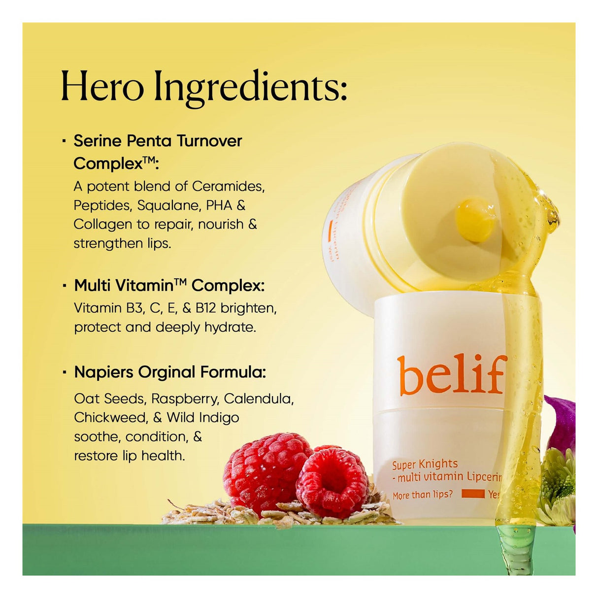 BELIF | Super Knights Multi Vitamin Lipcerin - 15ml