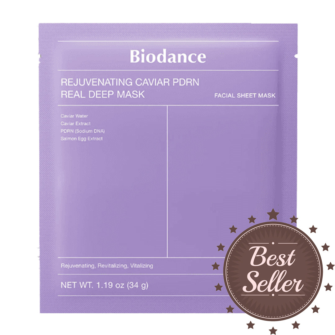 BIODANCE | Rejuvenating Caviar PDRN Real Deep Mask - 4 uds