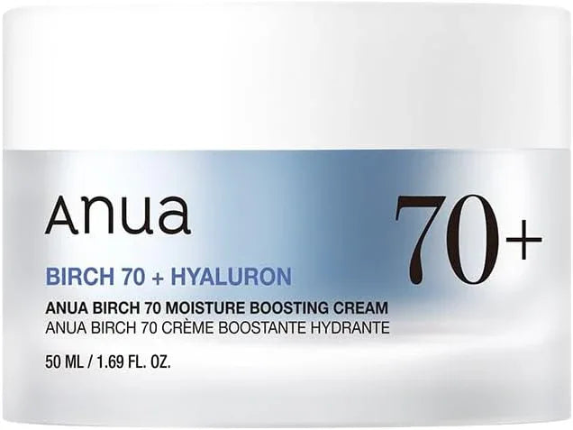 ANUA | Birch 70 + Hyaluron Moisture Boosting Cream - 50ml - InternationalCosmetic