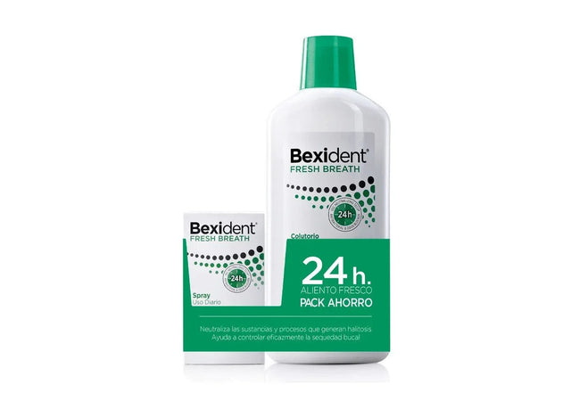 ISDIN | Bexident® Fresh Breath Colutorio + Spray Fresh Breath - 500ml + 15ml - InternationalCosmetic