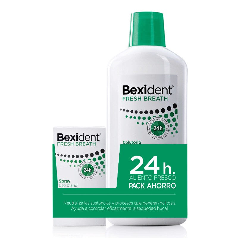 ISDIN | Bexident® Fresh Breath Colutorio + Spray Fresh Breath - 500ml + 15ml