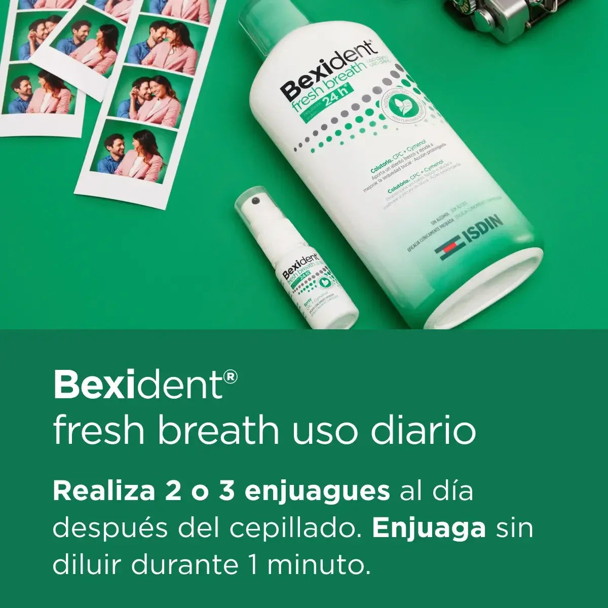 ISDIN | Bexident® Fresh Breath Colutorio + Spray Fresh Breath - 500ml + 15ml