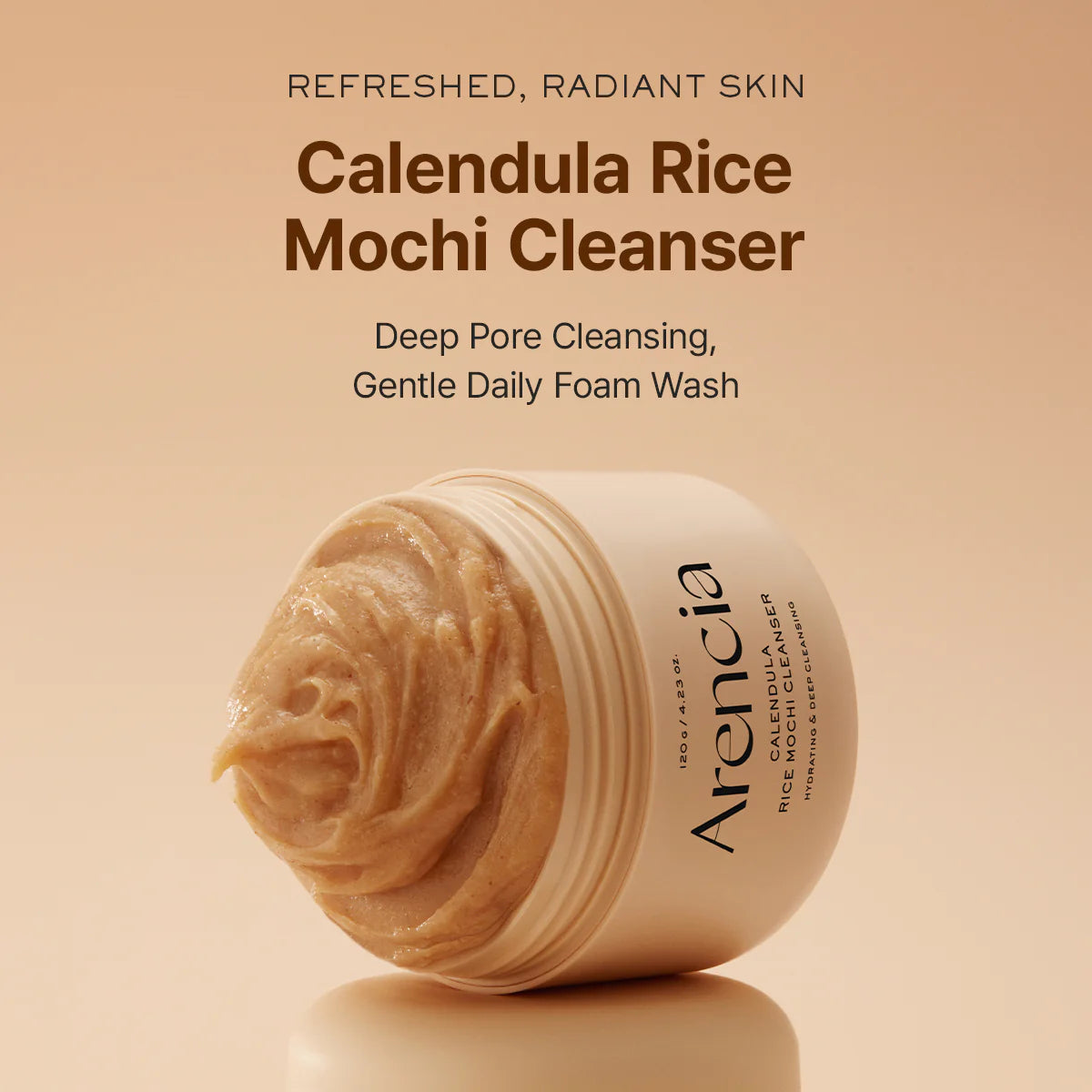 ARENCIA | Calendula Rice Mochi Cleanser - 120ml