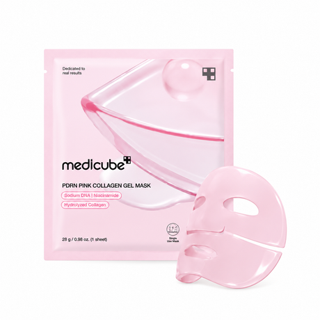 Salmon PDRN Pink Collagen Mask (pack of 4 units)
