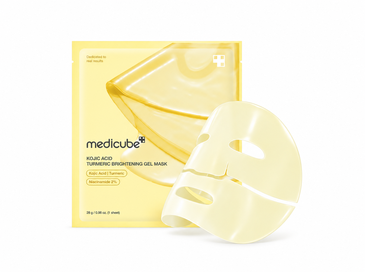 Kojic Acid Turmeric Brightening Gel Mask (Pack of 4)
