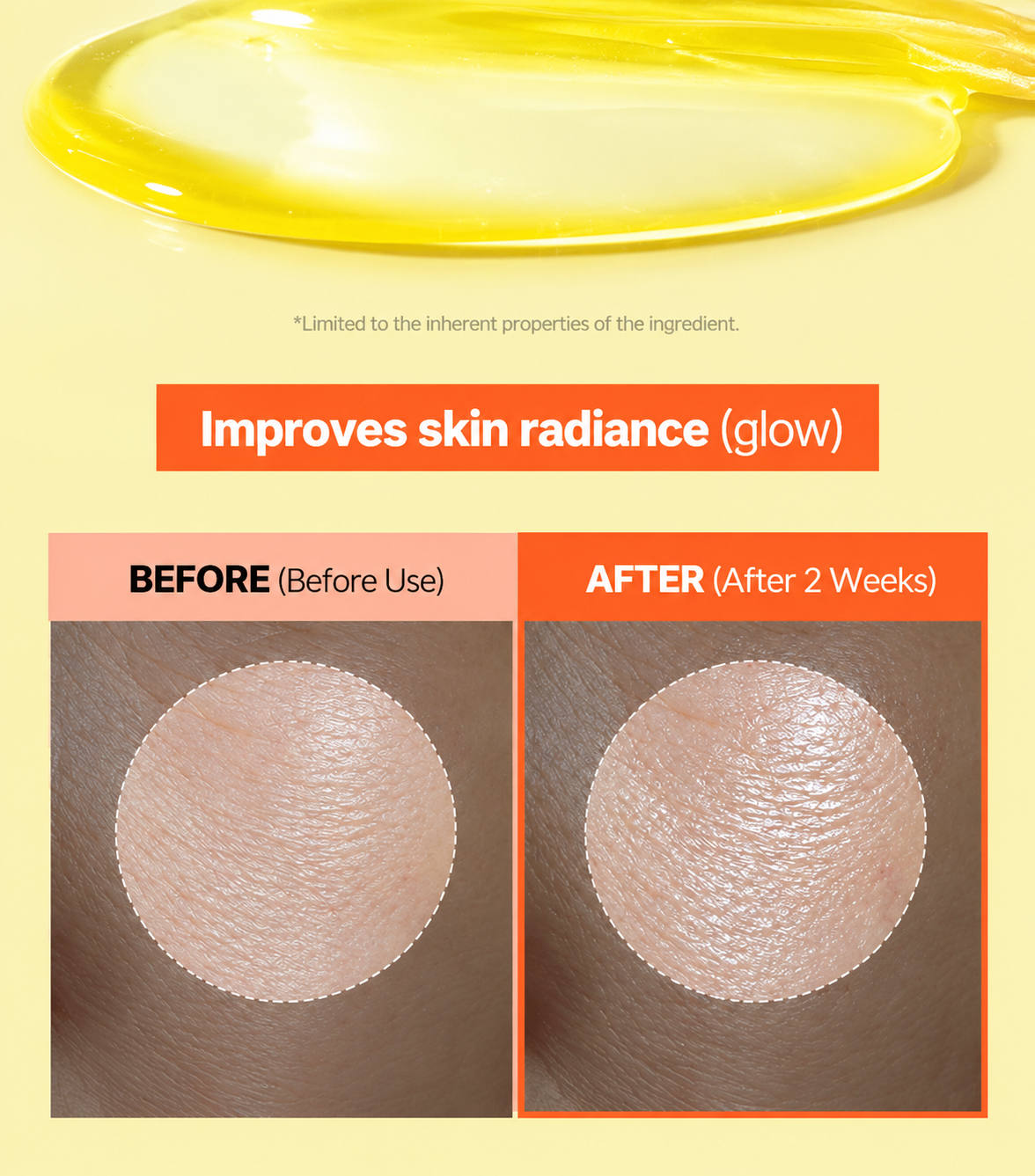 CENTELLIAN 24 | Madeca Vitamin Glowing Serum Mask - 130ml (7 mascarillas)
