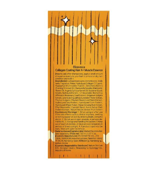 ELIZAVECCA | CER‑100 Collagen Coating Hair A+ Muscle Essence - 150ml