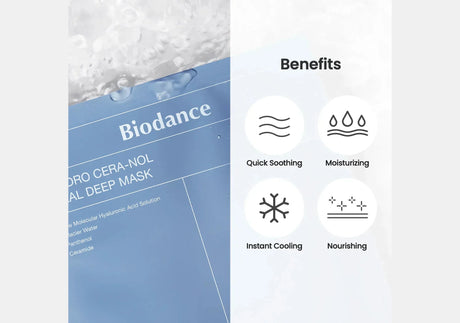 BIODANCE | Hydro Cera-nol Real Deep Mask - 1 ud