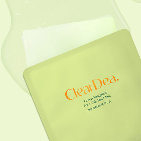 CLEARDEA | Green Tangerine Pore Tok-Tok Mask