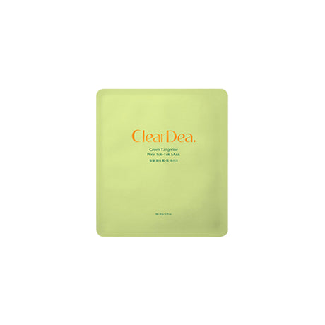 CLEARDEA | Green Tangerine Pore Tok-Tok Mask