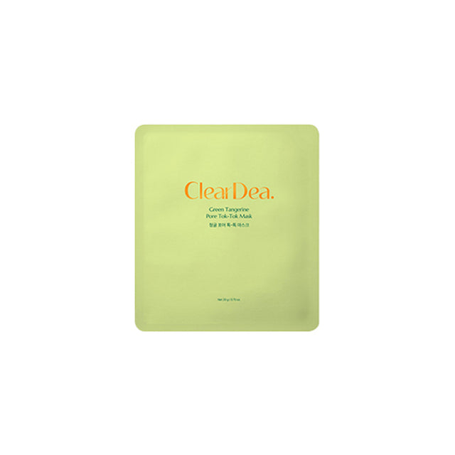 CLEARDEA | Green Tangerine Pore Tok-Tok Mask