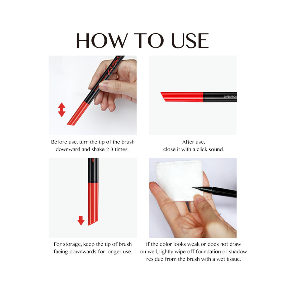 CLIO | Superproof Brush Liner - 0.55ml