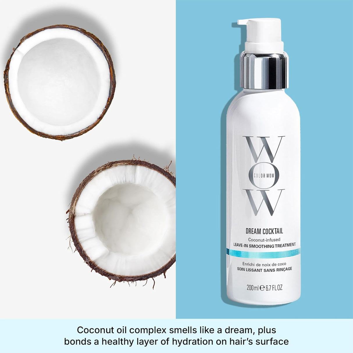COLOR WOW | Dream Cocktail Coconut-infused Leave-in Smoothing Treatment - 200ml