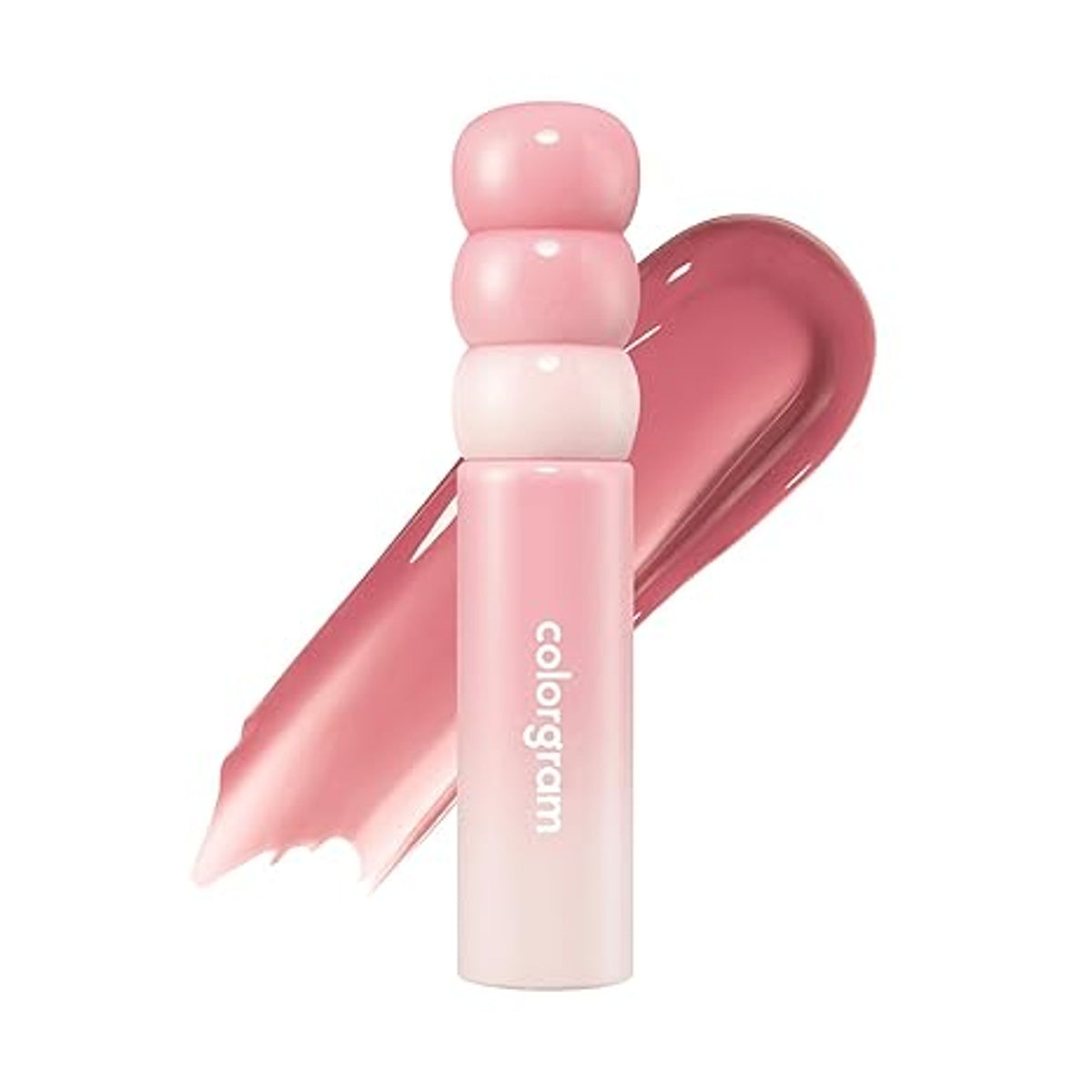 COLORGRAM Fruity Glass Tint Milk 08 Joyful Persimmon sobre fondo blanco