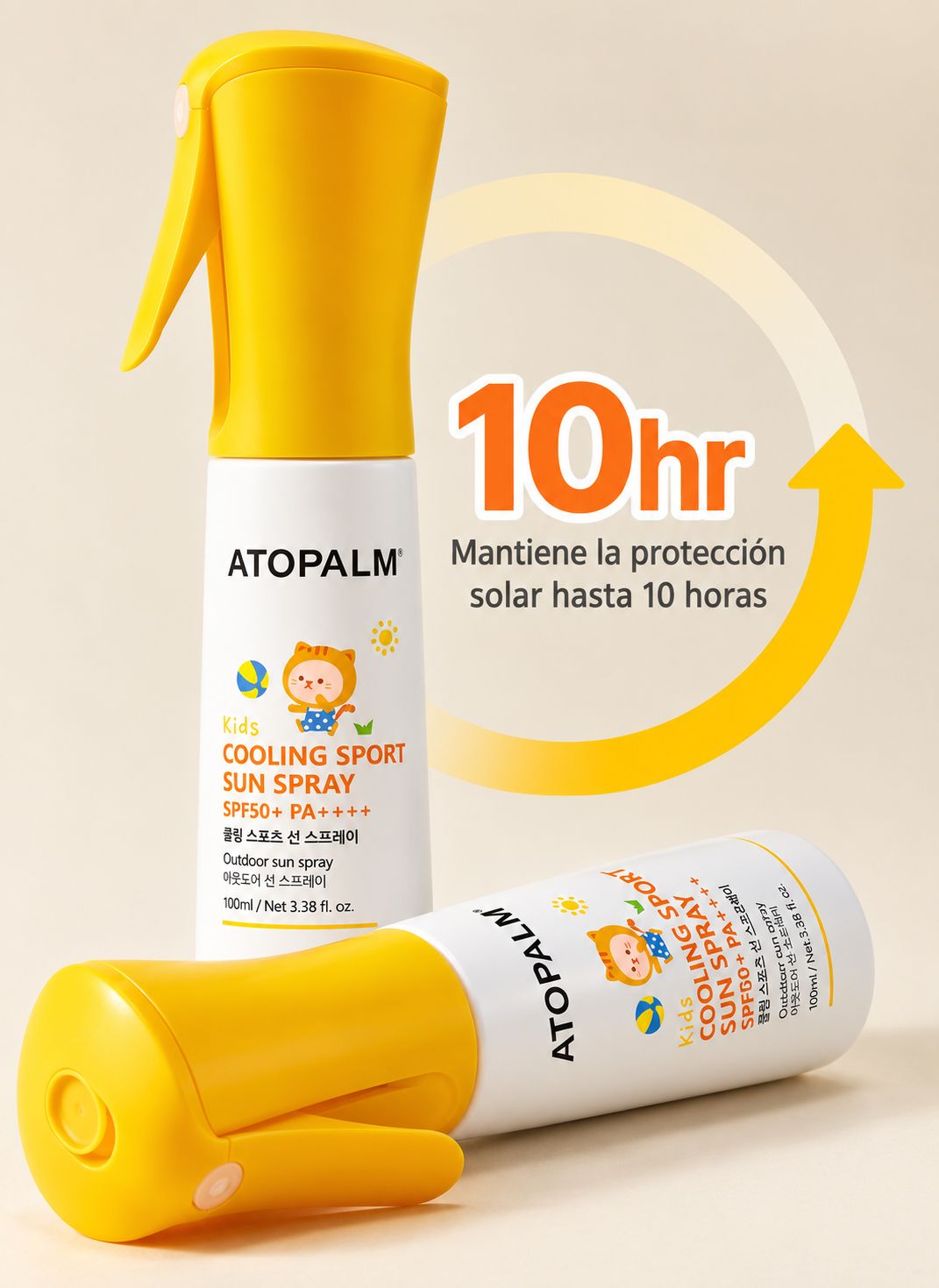 ATOPALM | Kids Cooling Sport Sun Spray SPF 50+ - 100ml