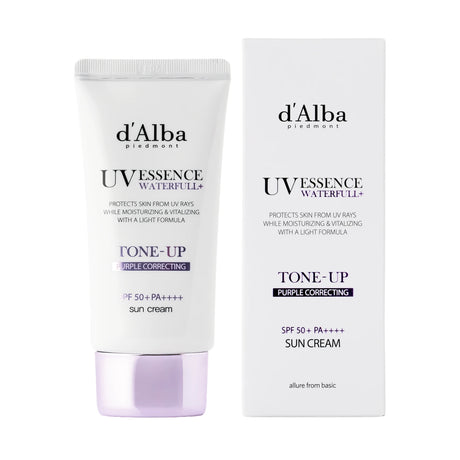 d'Alba Waterfull Tone-Up Sun Cream SPF50+ PA++++ Purple · 50 ml · imagen 2