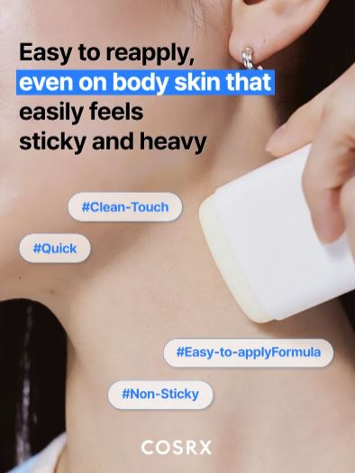 COSRX | Airy‑Light Invisible Sun Stick SPF50+ - 19gr