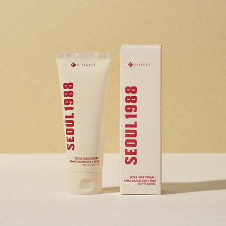 K-SECRET | Seoul 1988 Cream: Snail Mucin 93% + Rice - 100ml