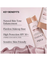 D'ALBA| Waterfull Tone-Up Sun Cream SPF 50+ - 50ml